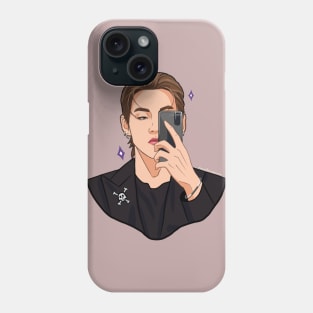 BTS Taehyung by Ansekenamun_Digital Phone Case