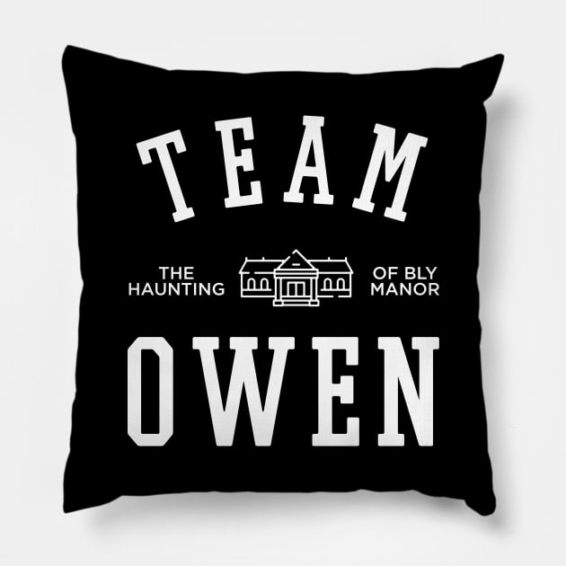 TEAM OWEN THE HAUNTING OF BLY MANOR Pillow by localfandoms