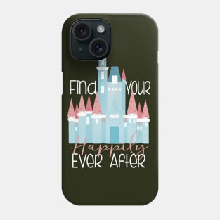 Happily Ever After Blue Castle Phone Case