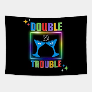 Double Trouble Tapestry