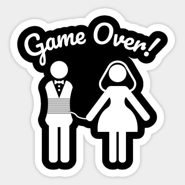 Funny Game Over Photo Groom Tied Up Married To His Bride Girls