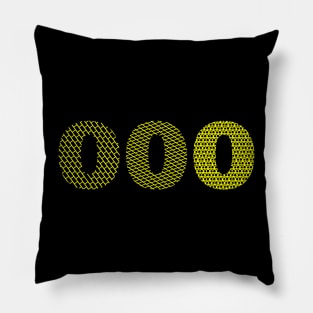 000 Zero Zero Zero Pillow