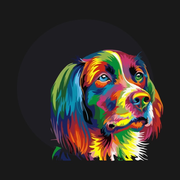 artisticcolorfuldog by kurniamarga.artisticcolorful