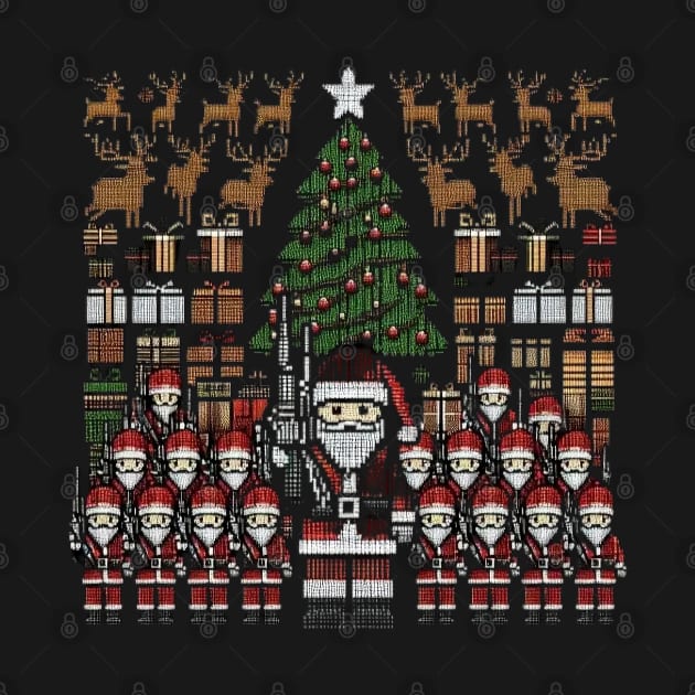 Baby Santa's on Parade by fadinstitute