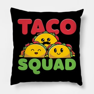 Taco Squad Pillow