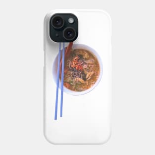 Thai Noodle Soup Photo Art Phone Case