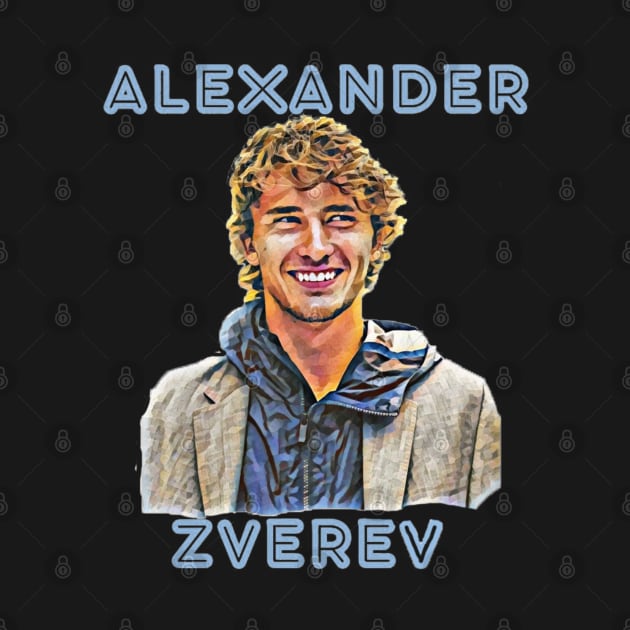 Alexander Zverev by BorodinaAlen