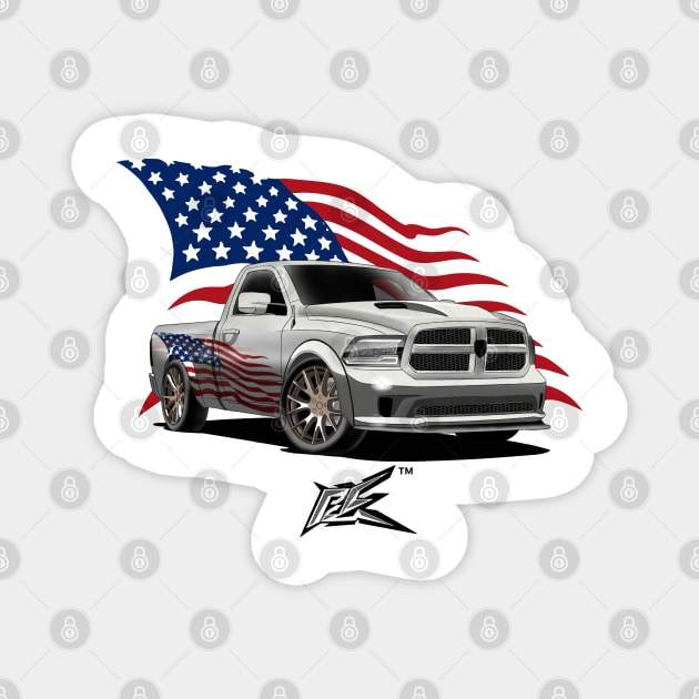 ram 1500 rt Magnet by naquash