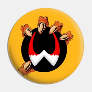 Wolfman's Got Nards Logo Pin