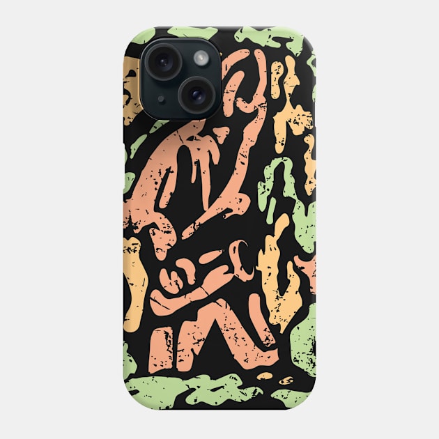 Abstract Jazz Saxophone Player Artistic Style Phone Case by jazzworldquest