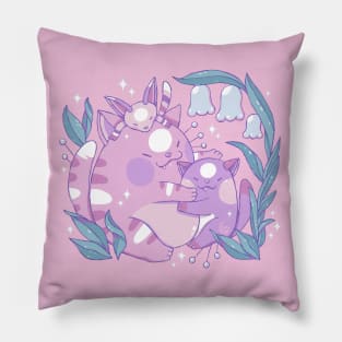 Kitty Creature Hugs Pillow