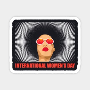 International Womens Day March 8 Magnet