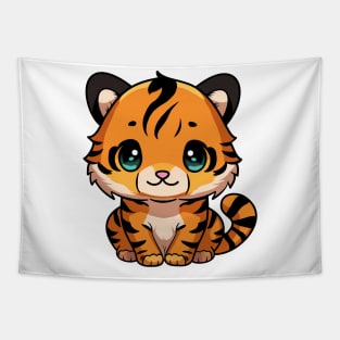 Cute little tiger Tapestry