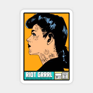 RIOT GRRRL COMIC Magnet