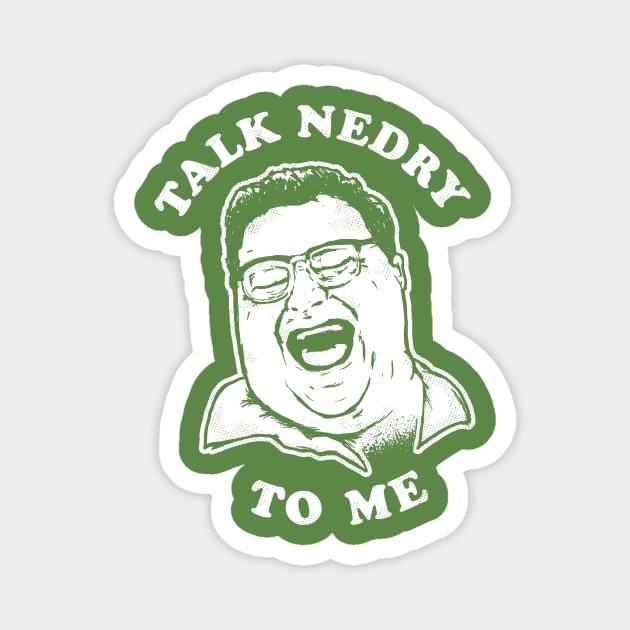 Talk Nedry To Me T-Shirt | Dennis Nedry Jurassic Magnet by tabners