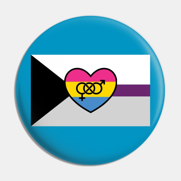 Bi-Demisexual Panromantic Pin by reylas81