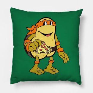 Teenage Mutant Nutty Turtle Pillow