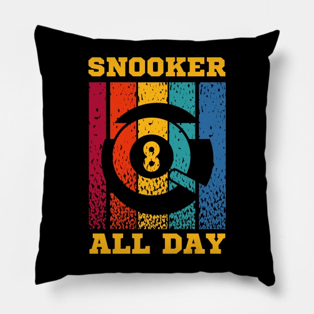 Snooker all day Pillow by GRADA