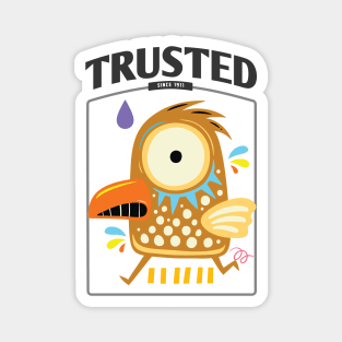 Trusted Bird Chicken To Cross The Road Since 1911 Magnet