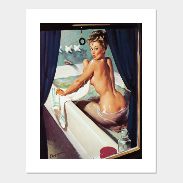Jeepers Peepers Vintage 1947 Gil Evgren Pinup