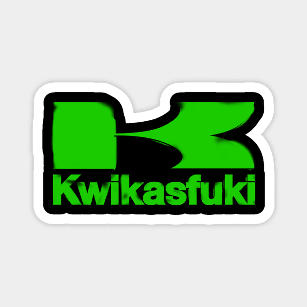 Kwikasfuki Magnet by Toby Wilkinson