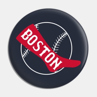 Old School Boston Red Sox Fan Pin