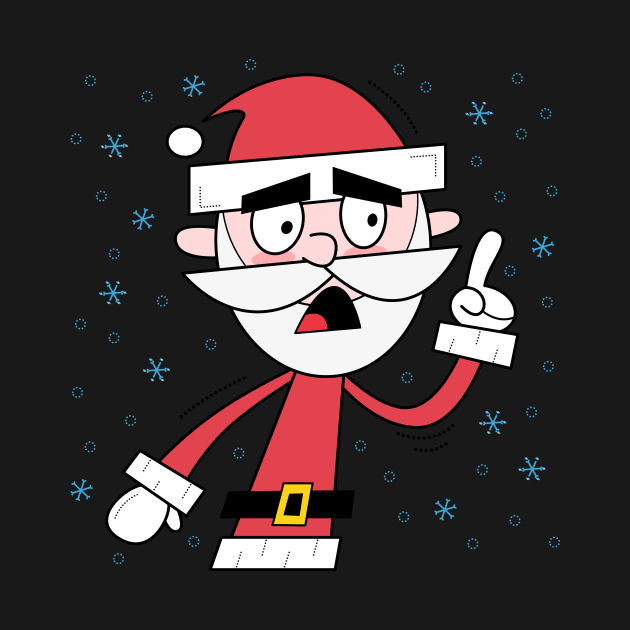 Grumpy Santa by Andy McNally