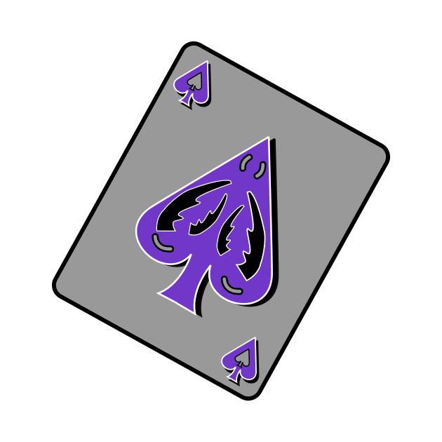 Aces (Spade) by traditionation