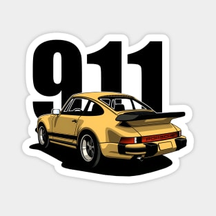 Classic Art for Porsche 911 Lovers Magnet