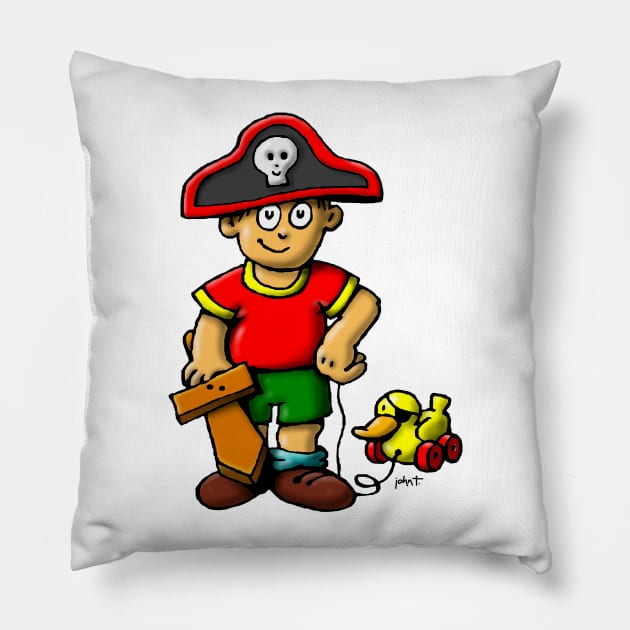 Pirate Bow with Duck Pillow by JohnT
