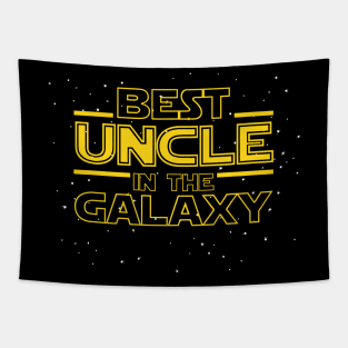 Uncle Shirt Gift for New Uncle, Best Uncle in the Galaxy Tapestry