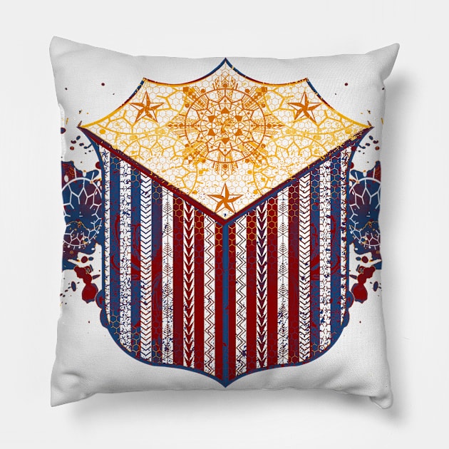 Coat of Arms B2 Pillow by Nostalgink