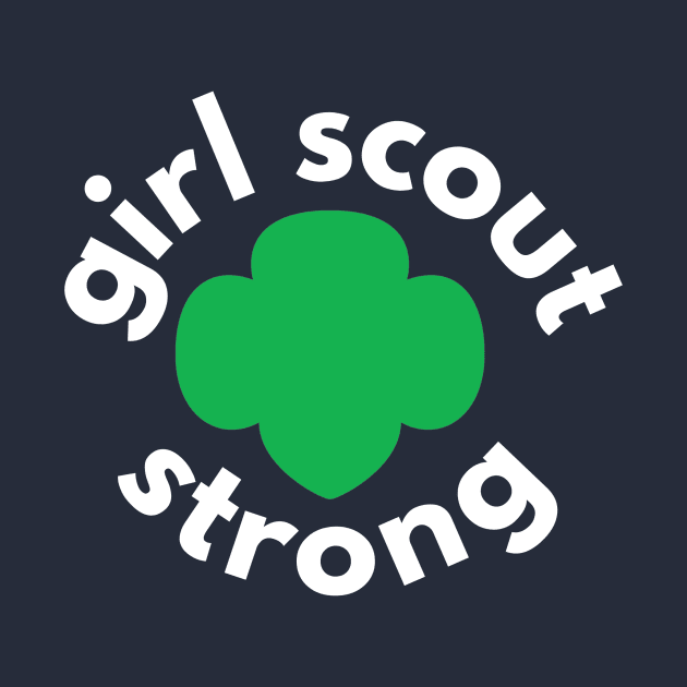 Standing Girl Scout Strong! by We Love Pop Culture