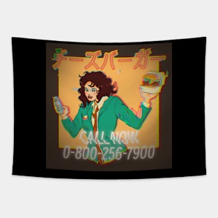 Cheeseburger infomercial Tapestry