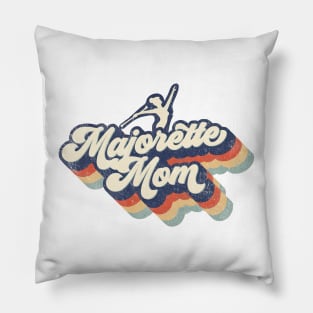 Retro Majorette Mom Mother's Day Pillow