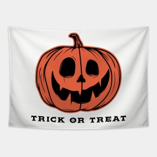 Trick or Treat Jack-O-Lantern Tapestry