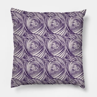 Violet Swirl Pillow