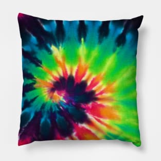 Tie Dye Hippy Design Pillow