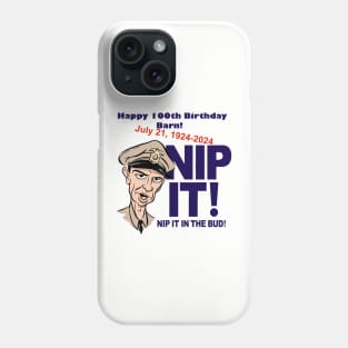 Happy 100th Birthday Barn Phone Case