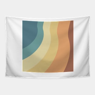 Retro Vintage line Tapestry