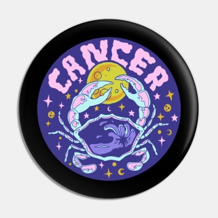 CANCER ZODIAC Pin