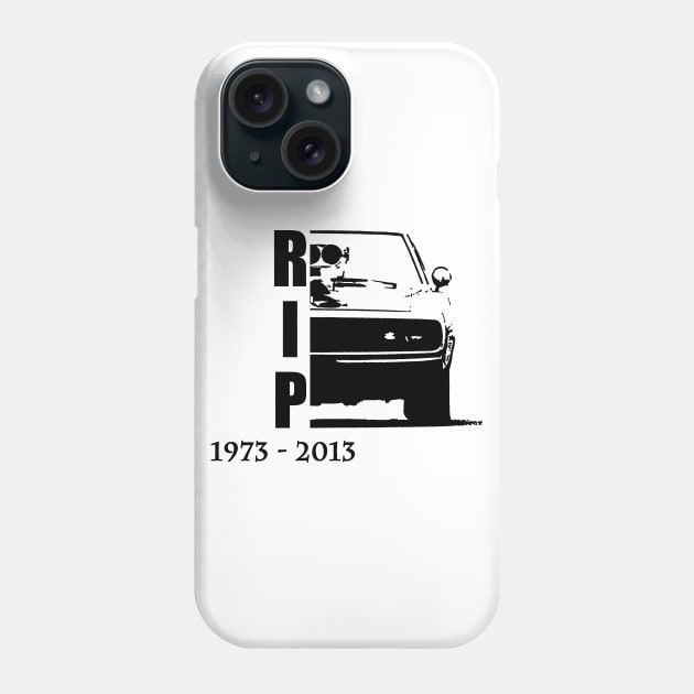 paul walker rip Phone Case by hottehue