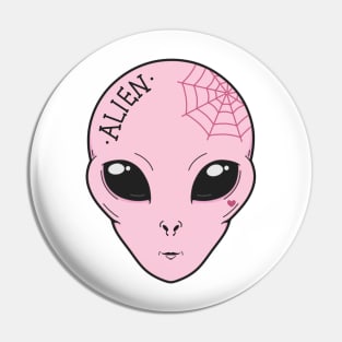 Punk alien Pin