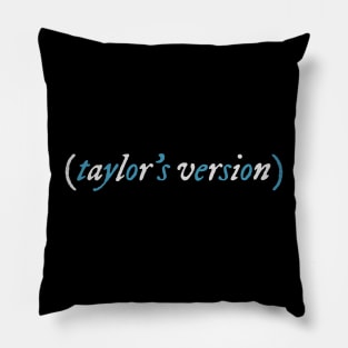 taylor's version holiday v2 color Pillow