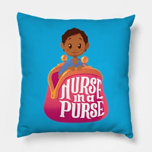 Nurse in a Purse v3 Pillow