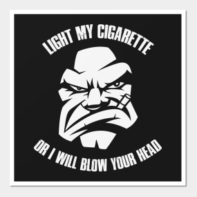 Cigarette Smoking Man Posters And Art Prints Teepublic