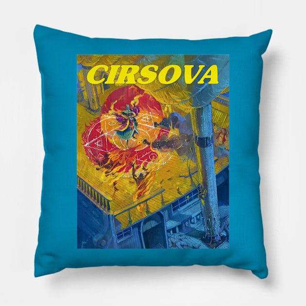 Cirsova Blood and Bones Pillow by cirsova