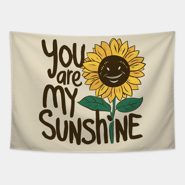 Your Are My Sunshine Tapestry by NomiCrafts