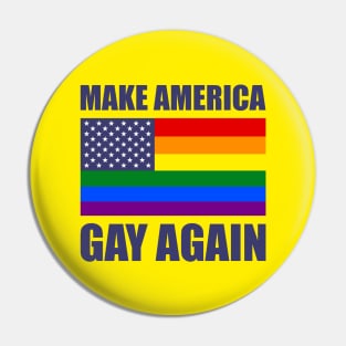 Rainbow LGBTQ American Pride Diversity Flag Pin