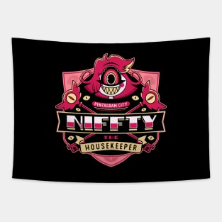 Niffty Housekeeper Emblem Tapestry